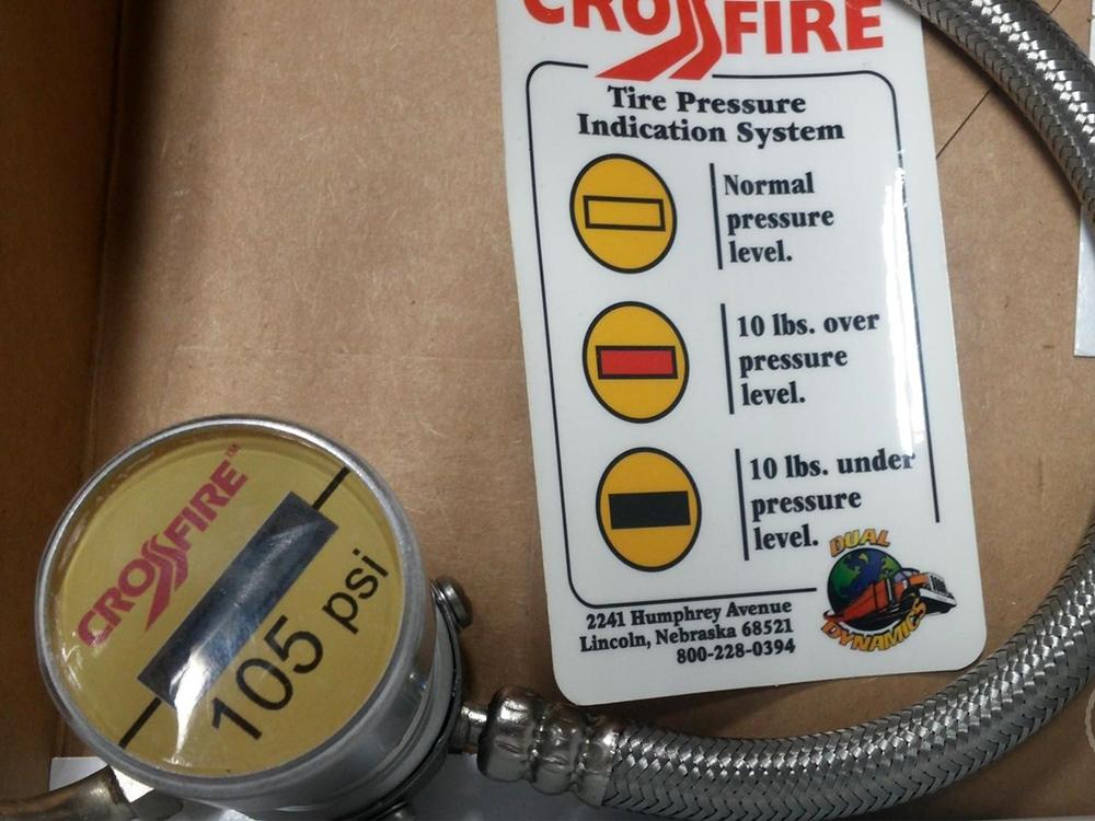 Crossfire SS105ST tire pressure equalization system for sale Laurel, NE